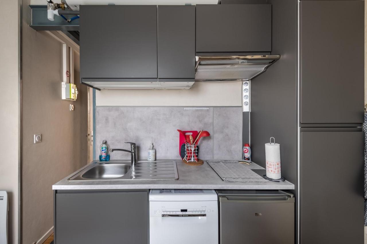 Studio En Duplex-Aircon-Terrasse-Parking-Calme Бордо Екстер'єр фото