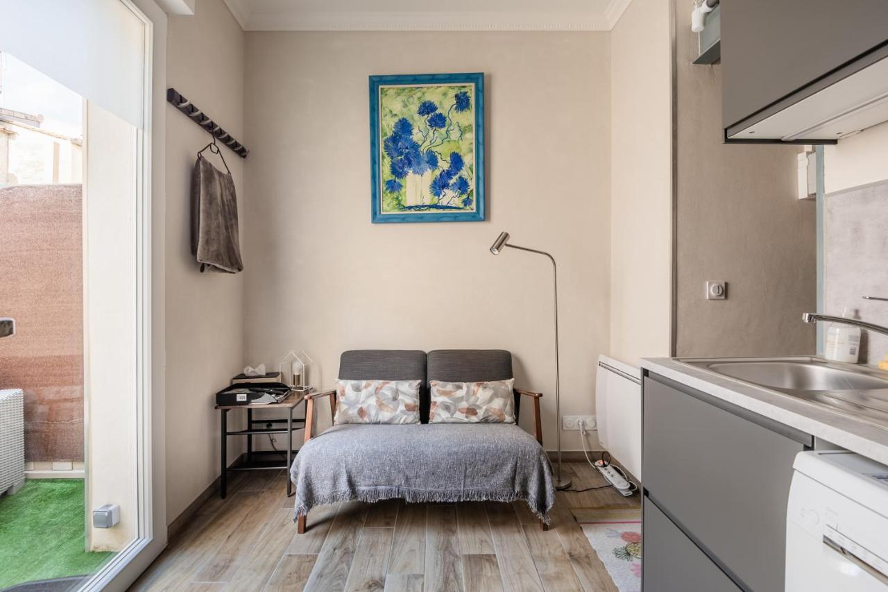 Studio En Duplex-Aircon-Terrasse-Parking-Calme Бордо Екстер'єр фото
